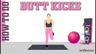 HOW TO DO BUTT KICKS | Do It Right | FRESHNSTRONG screenshot 2