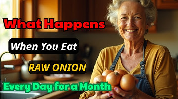 What Happens When You Eat RAW ONION Every Day for a Month