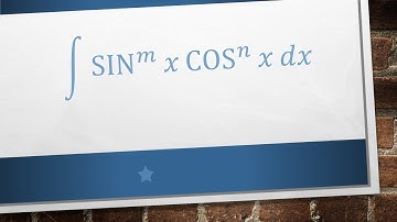 How to integrate sin^m cos^n