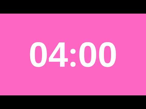 4 Minute Timer - 240 Second Countdown