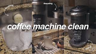 Cleaning My Keurig ☕️ | Satisfying Coffee Maker Deep Clean ASMR | Relaxing Clean With Me