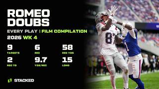 Full Romeo Doubs: Every Touch of 2026 Week 4 | Full Film Compilation Update