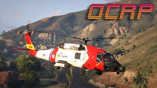 Our Helicopter Crashed Into the Ocean…  GTA RP | OCRP