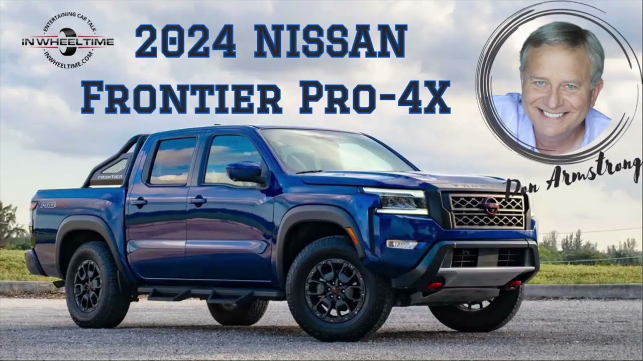 It is the 2024 Nissan Frontier Pro-4X in the New Car Showroom!