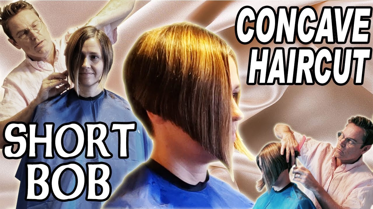 Short Concave Bob Haircut | Time To Go Even Shorter & Add Color
