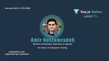 Q&A Session with Amir Rustamzadeh: Vue.js Nation 2022