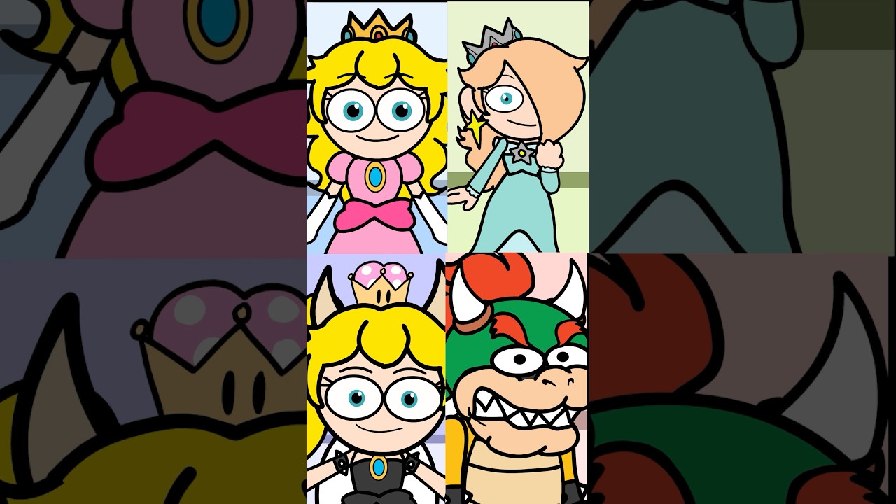 #animation funny #mario #peach #dance