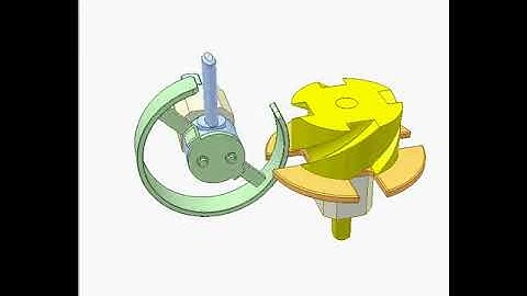 Spatial Geneva mechanism 5a