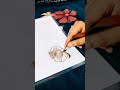Beautiful Mehndi flower design tutorial❤😍 || Subscribe #shorts #mehndi #mehndidesign #ytshorts #art