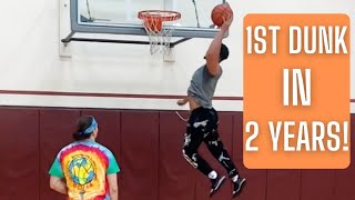 First Dunk in 2 YEARS! | DUNK SESSION