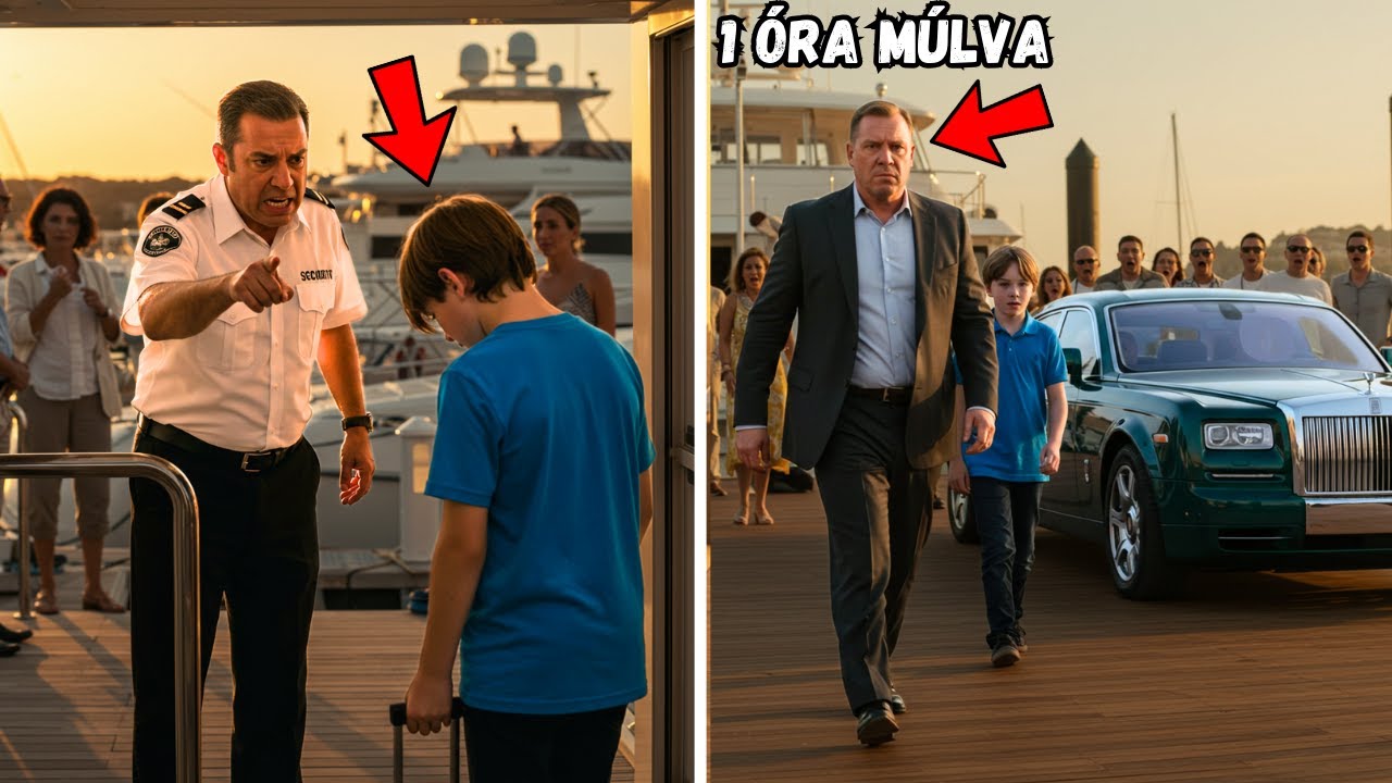 KIRÚGTÁK a Yacht Kikötőből… Egy Órával Később a DÜHÖS Apja egy Rolls-Royce-szal Érkezett
