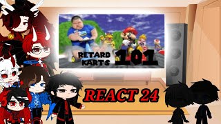 REACT 24 : SMG4 ( R64: Idiot karts 101 )