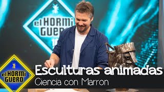 Nathy Peluso alucina con las esculturas de Guillermo Galetti creadas con chatarra  El Hormiguero