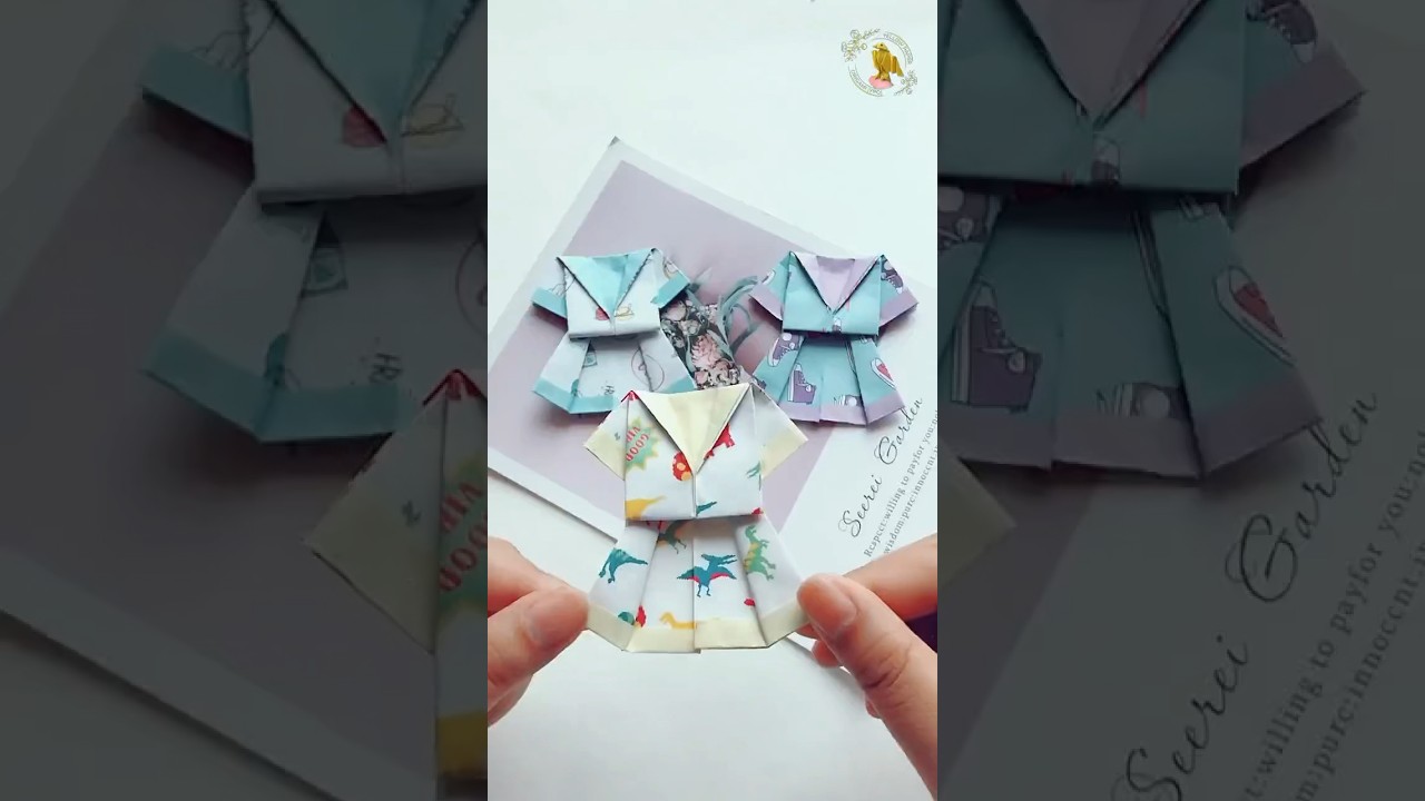 Crafting Origami Student Uniforms | Step-by-Step Guide 