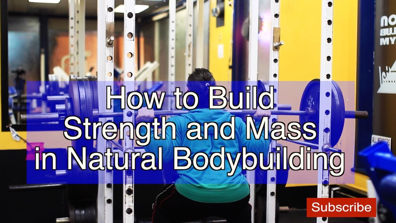 resistance training without weights How to Build Strength and Mass in Natural Bodybuilding