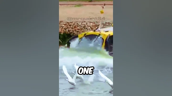 He drove the bus straight into the river without hesitation #short #shortvideo