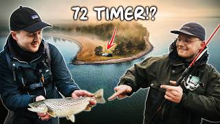 Vi Camper & Fisker På VORES HELT Egen Ø i 3 Dage🎣