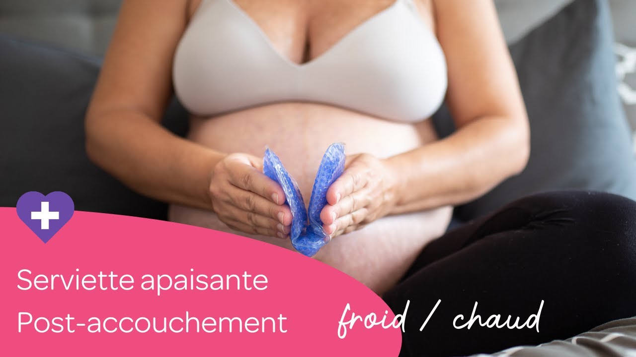 Lansinoh serviette post-accouchement froid/chaud - Douleurs post partum