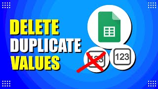 How To Delete Duplicate Values In Google Sheets (Basic Data Cleaning)