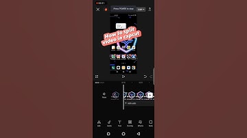 How To Make Split Video Screen on Capcut App #shorts #capcut #capcuttutorial