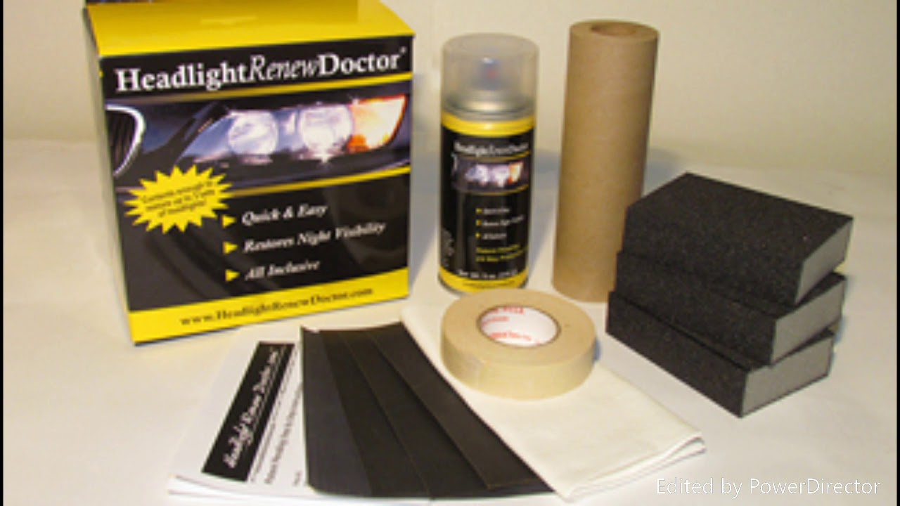 DIY 1 Car Headlight Restoration Kit - HeadlightRenewDoctor