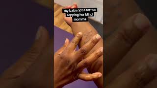 #livingwithrp #rp #blindchick #blindbaddie #retinitispigmentosa #tatt #braille #mom