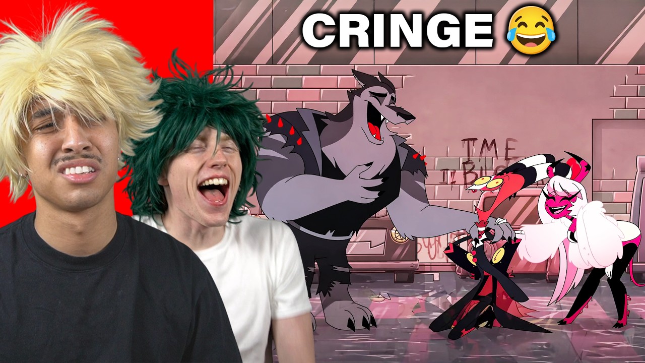 MHA Voice Actors React To HELLUVA BOSS CRINGE...