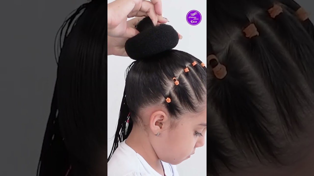 Peinado de Araña Para Halloween #shorts