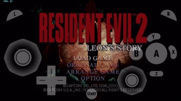 gamecube for ios- Resident Evil 2 (Gameplay and Menu Testing) gc4ios, dolphin emulator for ios