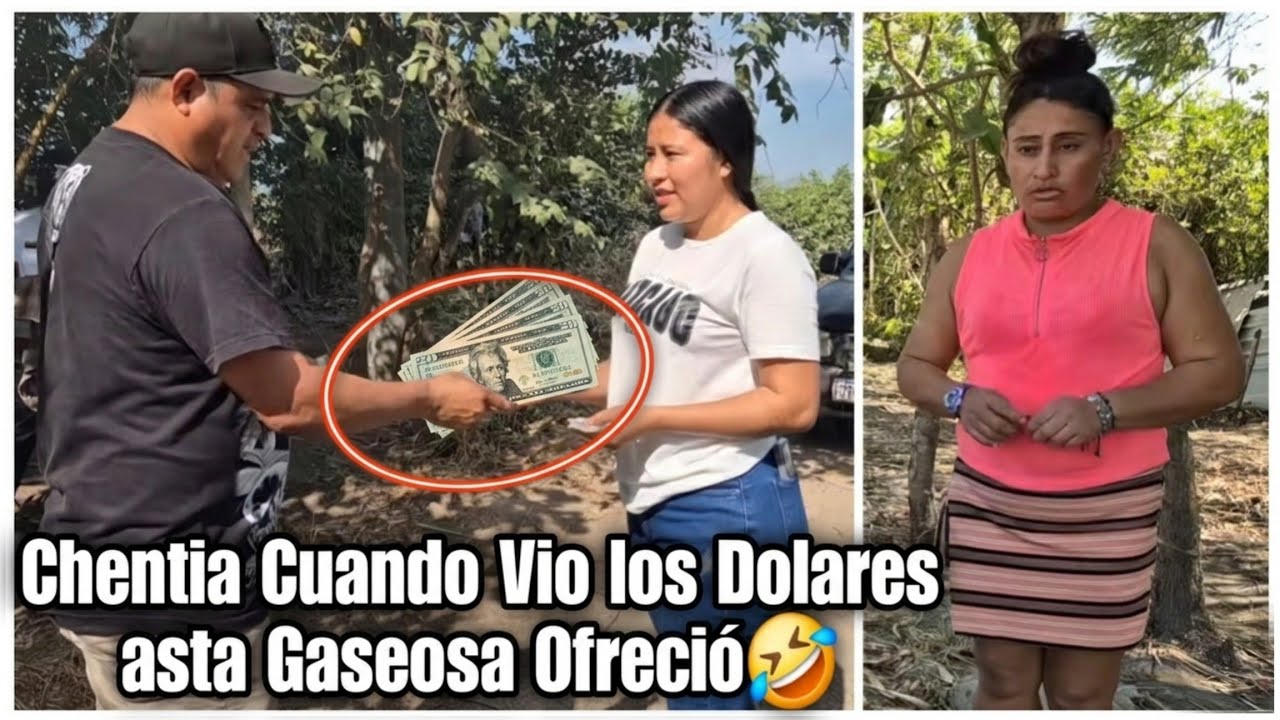 Chentia No Queria Salir a Saludar pero Cuando Escuchó Dolares Salió en Carrera asta Comida Ofreció😱