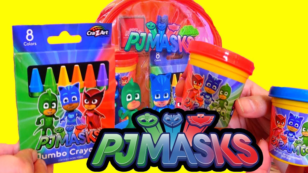 Speed Coloring PJ Masks - Learn Colors, Connect the Dots ...