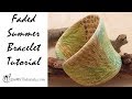 Polymer Clay Project: Faded Summer Bracelet Tutorial