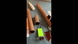 Rocket kit unboxing! MAC Rayzor (kit by MAC Performance Rocketry)
