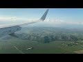 Aterrizando en San Pedro Sula , Honduras