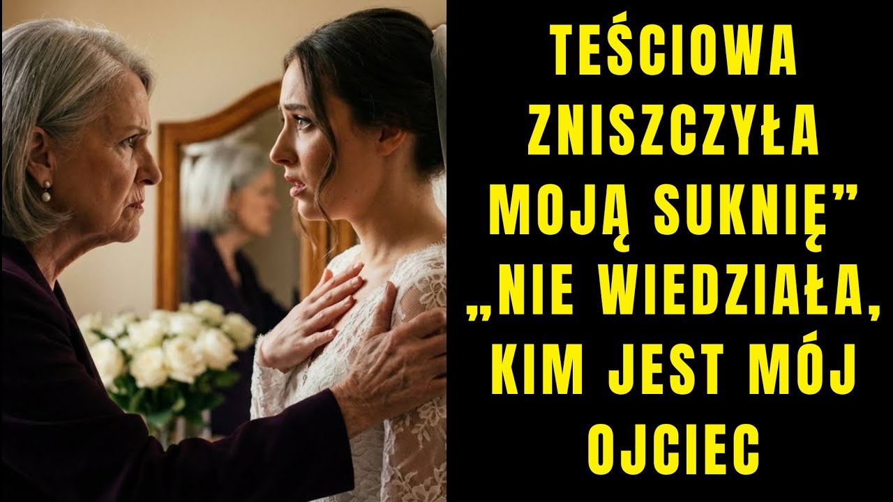Moja teściowa podarła moją suknię w dniu mojego ślubu — mój ojciec miliarder zareagował natychmiast