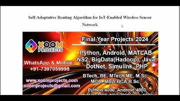 Self Adaptative Routing Algorithm for IoT Enabled Wireless Sensor Network