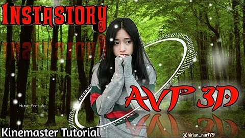 Cara Membuat Audio Spectrum 3D AVP Player Di Kinemaster | Insta Story Instagram
