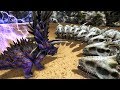 INDOMINUS REX Vs JUGGERNAUGHT 32 In ARK!!  - ARK Survival Evolved