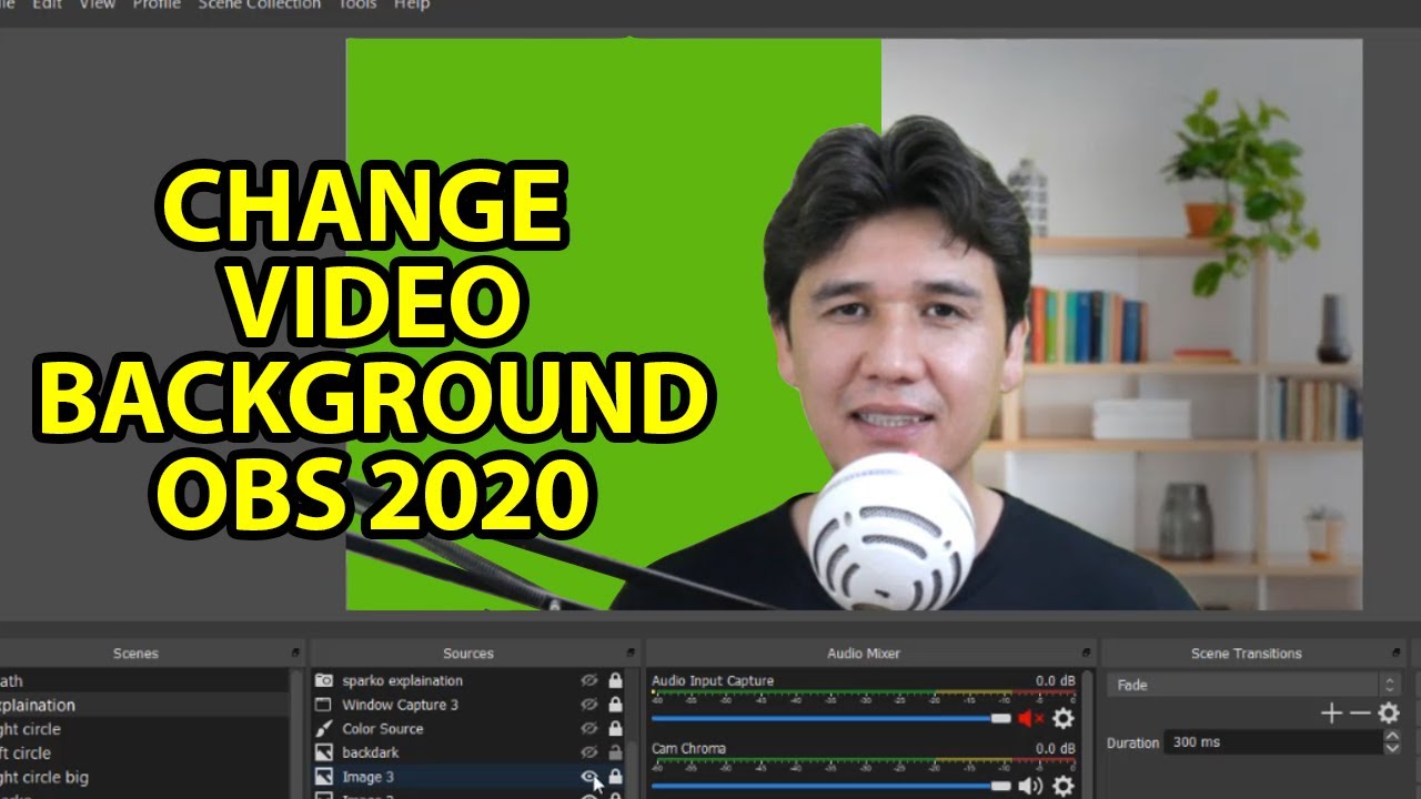 How to Remove Video Background OBS Studio Free - YouTube
