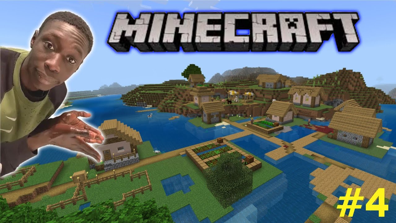 I Finally Found Village In Minecraft😁 | Minecraft PE #4 - YouTube