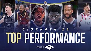 IBSA Top Performance - Gameday 29 Serie A Unipol 2025/2026