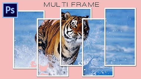 Create multi frame effect in Photoshop | Tech Talk