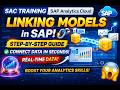 SAC Training|How to Link Different Models in SAP Analytics Cloud |Step-by-Step Guide 2026 #sap #sac