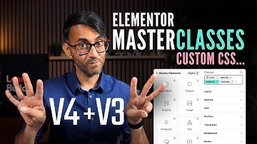 Versie 4 Klassen Masterclass - en VOEG aangepaste CSS TOE!