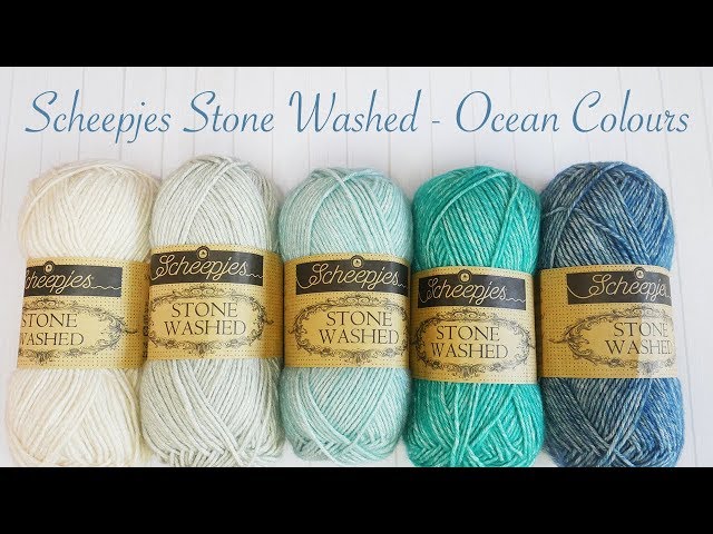 Yarn Colour Combinations: Scheepjes Stone Washed - Ocean