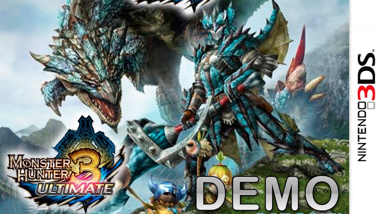 Monster Hunter 3 Ultimate - Nintendo 3DS Demo - Lagombi - YouTube