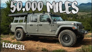 Jeep Gladiator Diesel - 50,000 Mile Review!