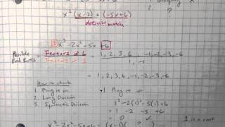 Lesson 4.03 Factoring Cubic Polynomials