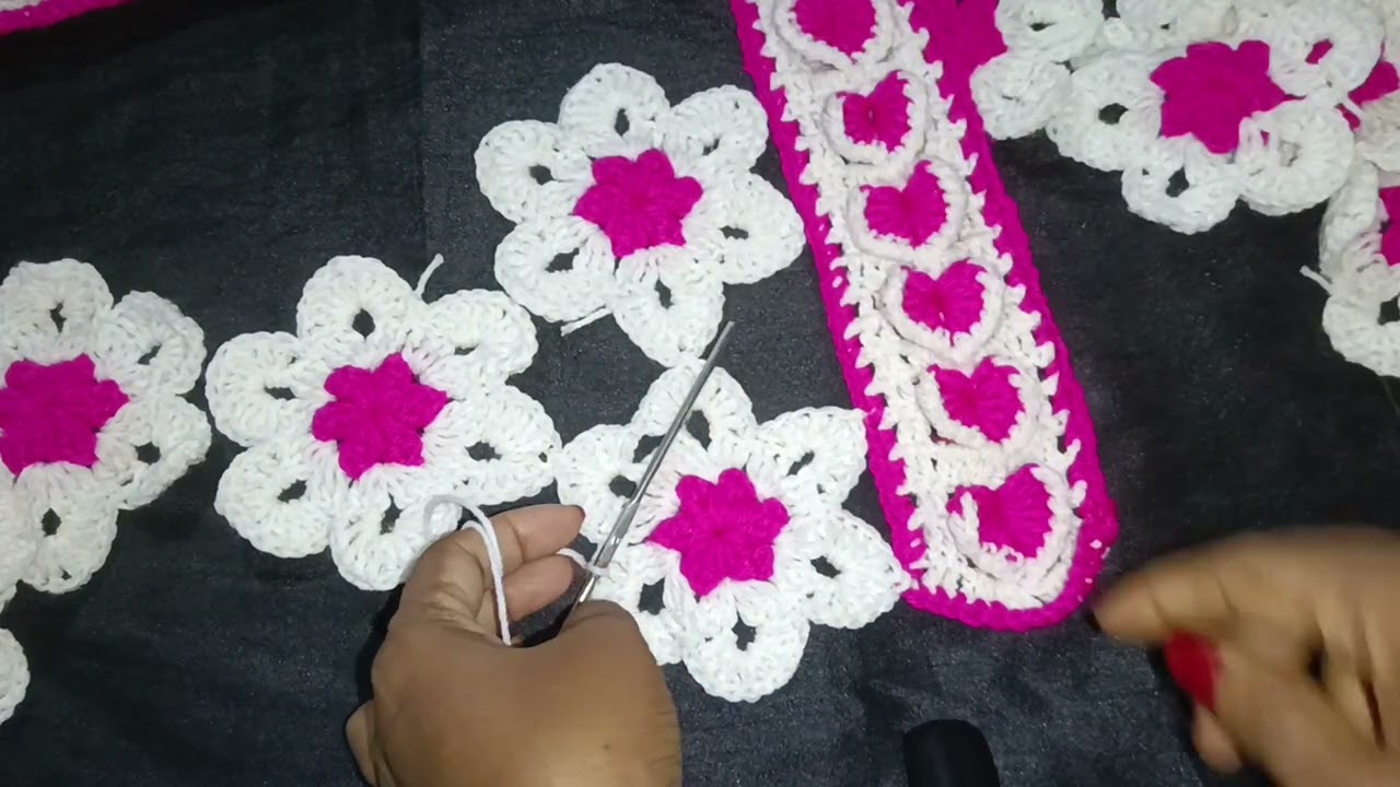 দরজার পর্দার নতুন ডিজাইন #door hanging# crochet pattern @Handwork669 ♥️♥️🥰🥰🪷🪷