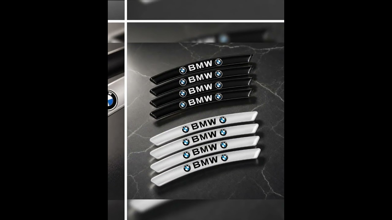 Adhesivos embellecedores para llantas BMW set 4